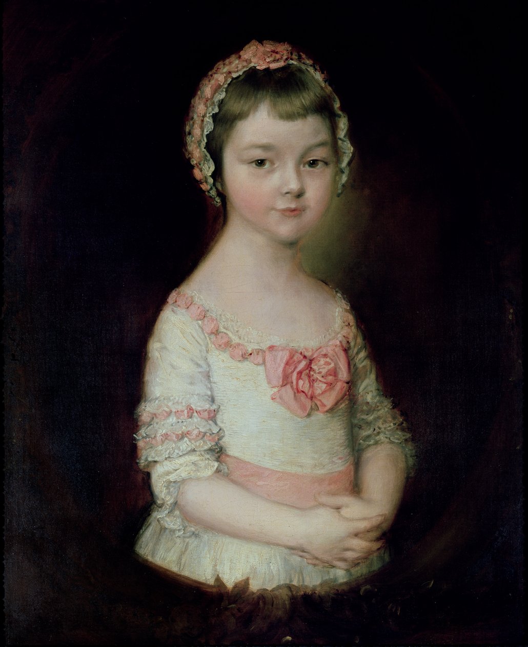 Georgiana Spencer, etterpå hertuginne av Devonshire av Thomas Gainsborough