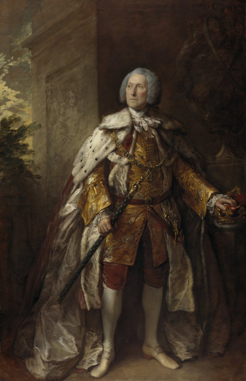 John Campbell, 4. hertug av Argyll, cirka 1693 av Thomas Gainsborough