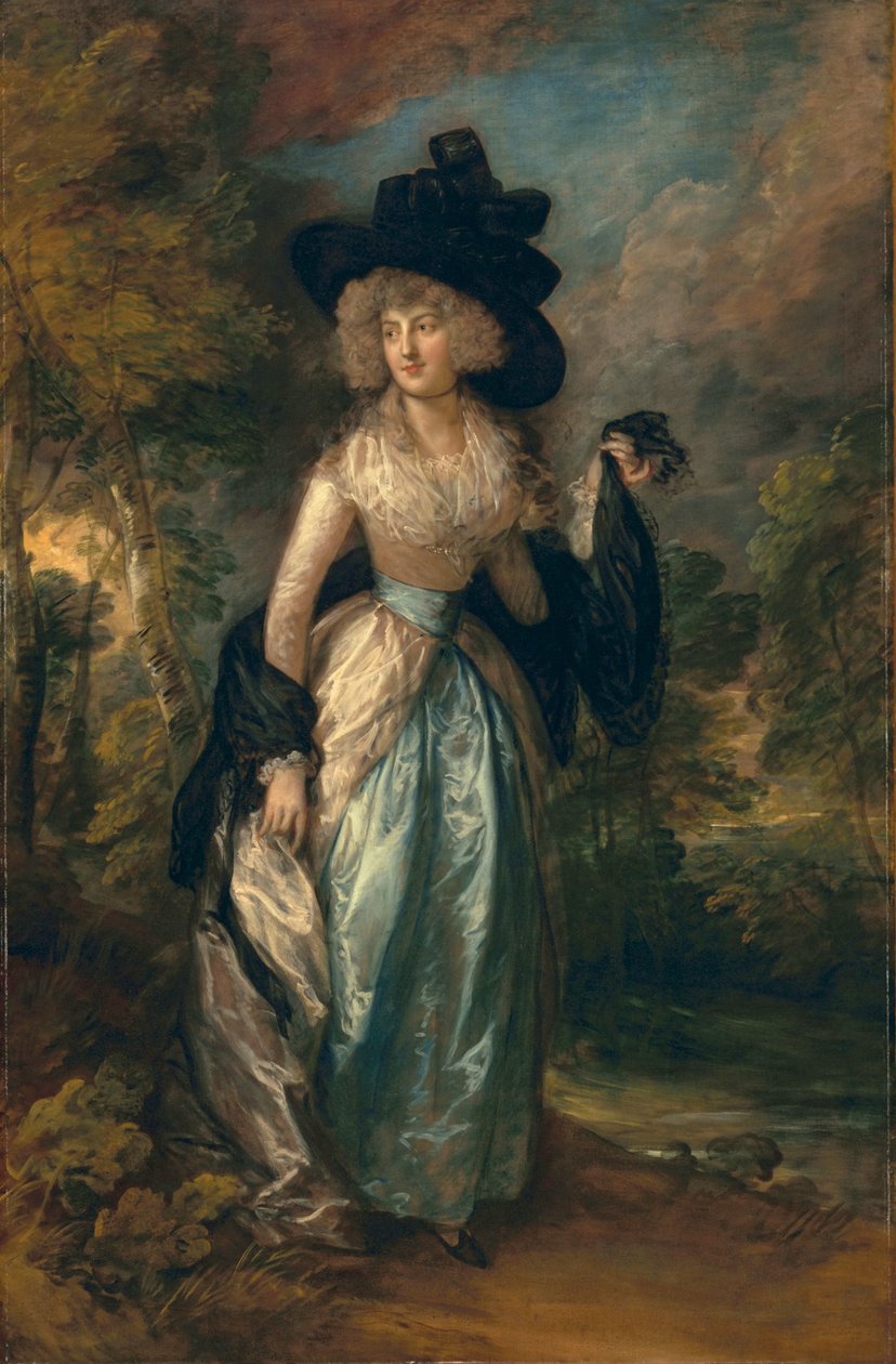 Juliana (Howard), baronesse Petre, 1788 av Thomas Gainsborough