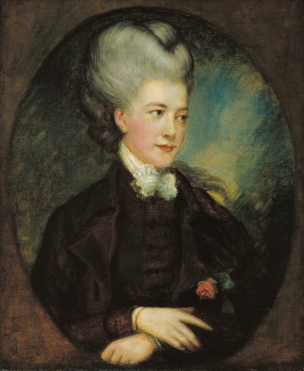 Lady Georgiana Poyntz, grevinne Spencer av Thomas Gainsborough