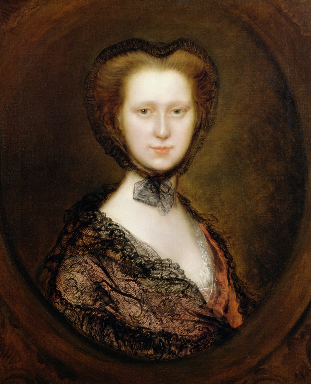 Lady Lucy Boyle (1744-92) Viscountesse Torrington av Thomas Gainsborough