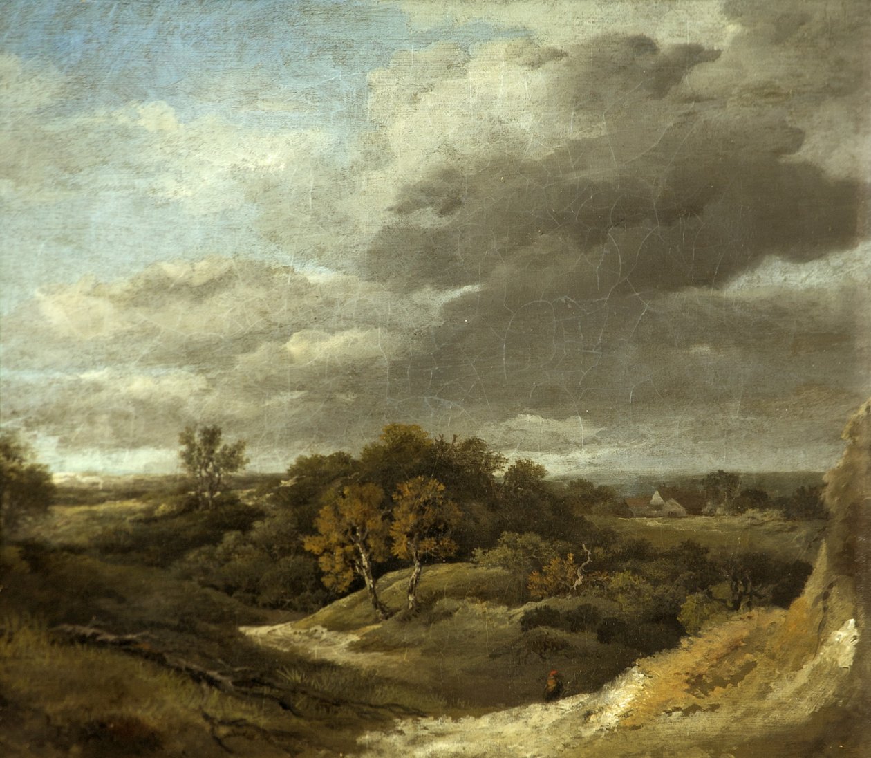 Landskap, ca. 1747 av Thomas Gainsborough