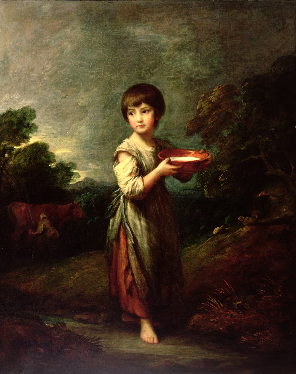Lavinia, melkepiken av Thomas Gainsborough