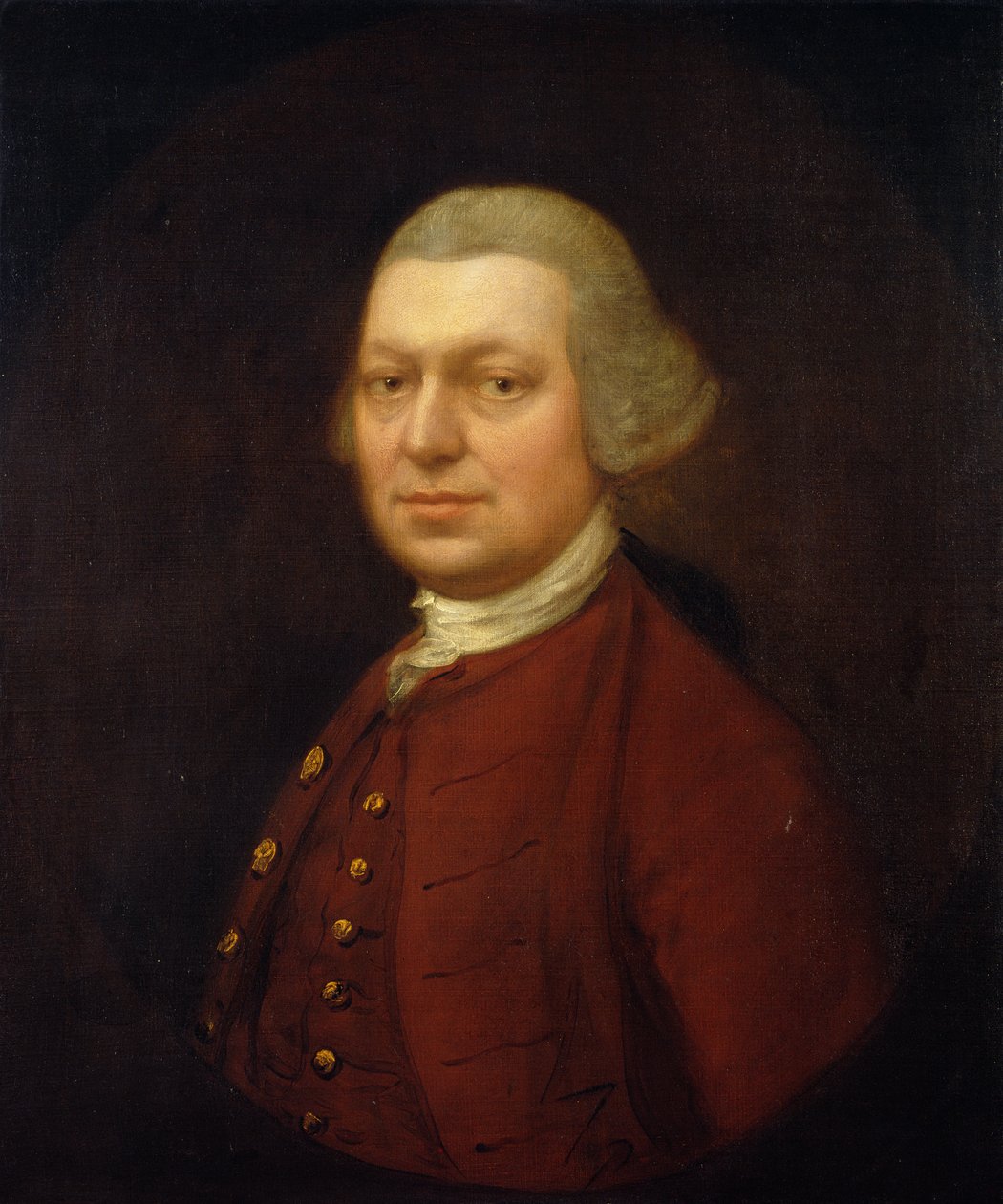 Portrett av John Joshua Kirby (1716-74) ca. 1764 av Thomas Gainsborough