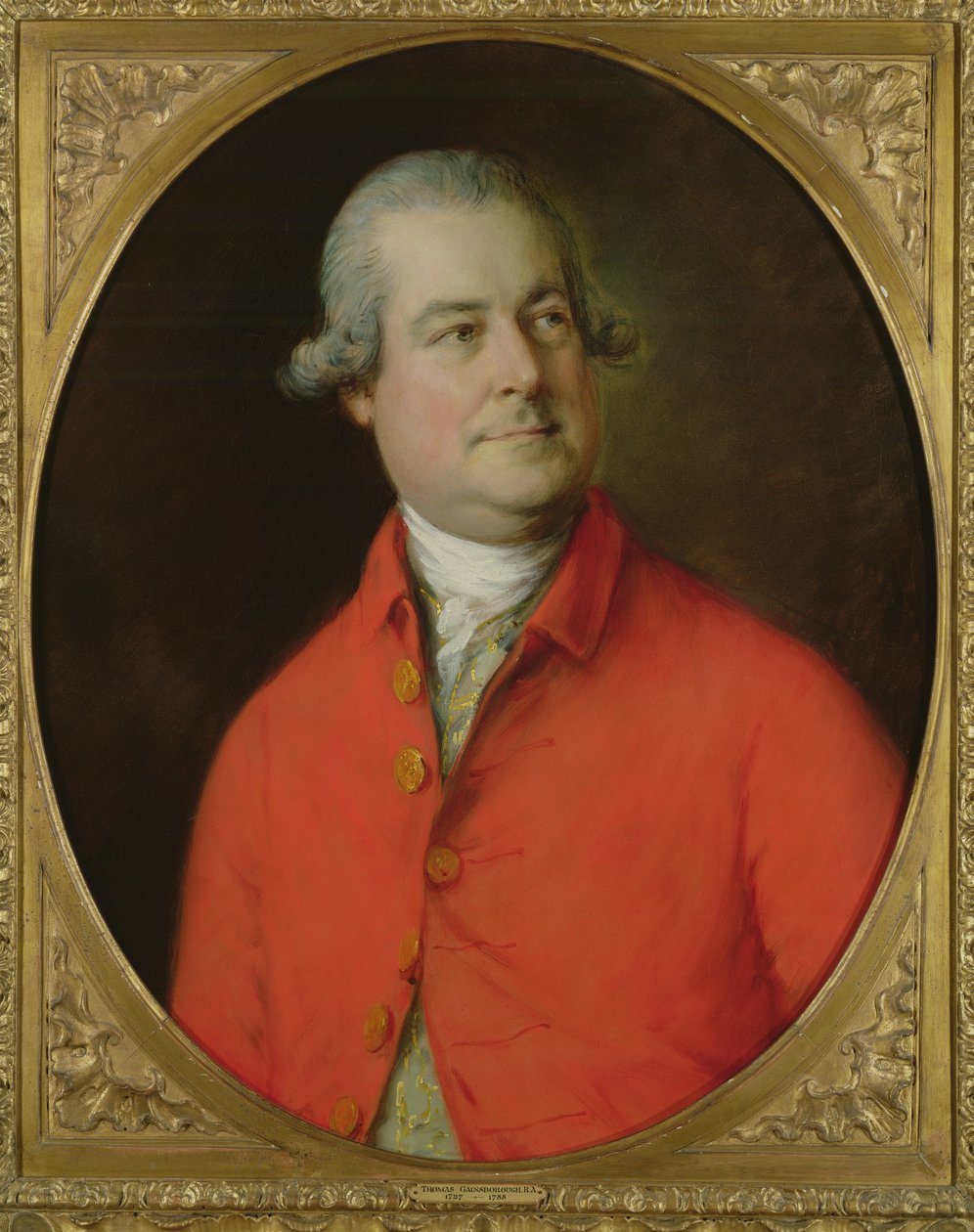 Portrett av Richard Ottley (1729-75) av Thomas Gainsborough