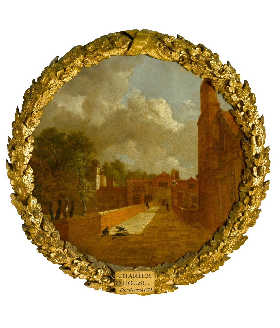 The Charterhouse, London, ca. 1748 av Thomas Gainsborough