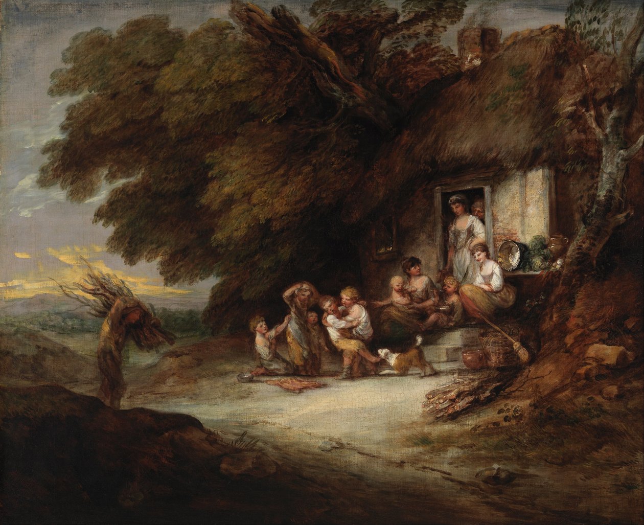 Hyttedøren av Thomas Gainsborough
