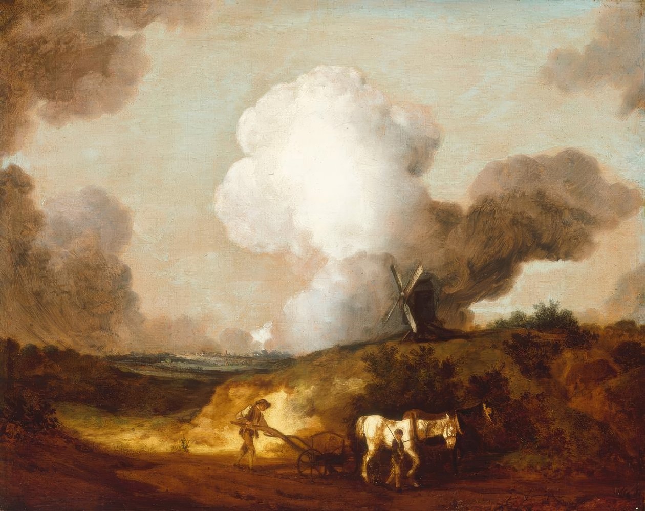 Suffolk-plogen av Thomas Gainsborough