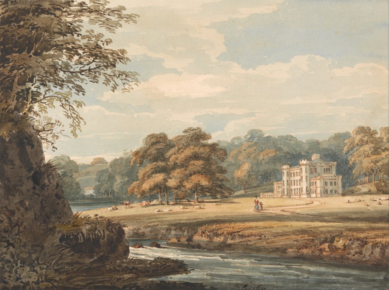 Chalfont House, Buckinghamshire av Thomas Girtin