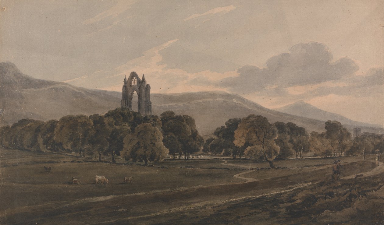 Guisborough Priory av Thomas Girtin