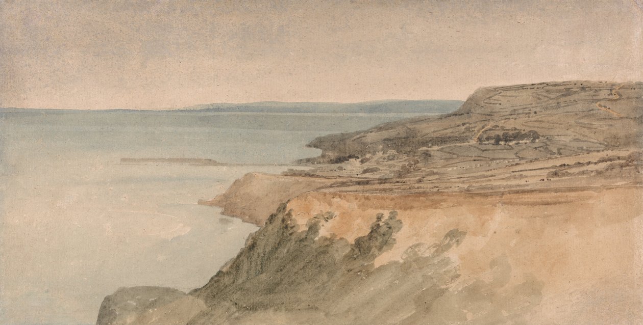 Lyme Regis, Dorset av Thomas Girtin