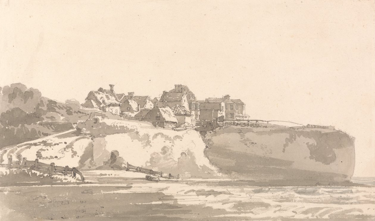 I nærheten av Ramsgate, Kent av Thomas Girtin