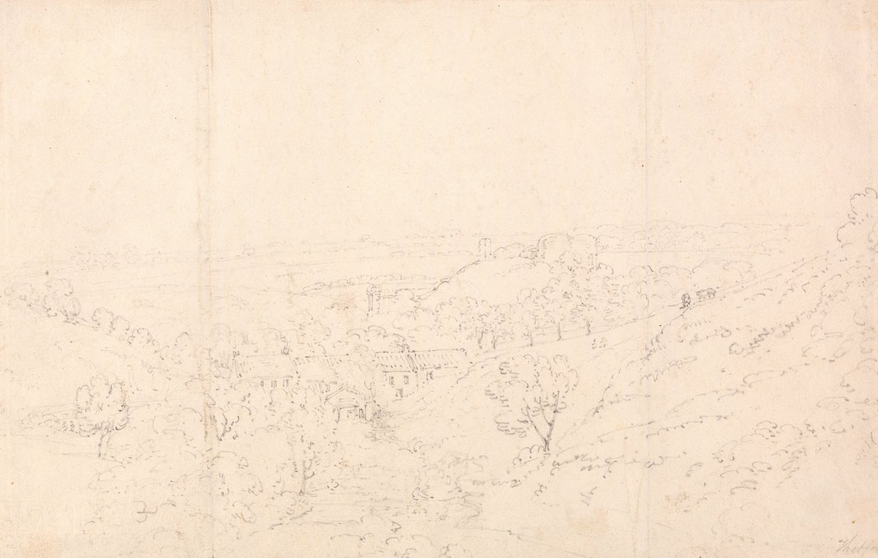 Thetford, Norfolk av Thomas Girtin