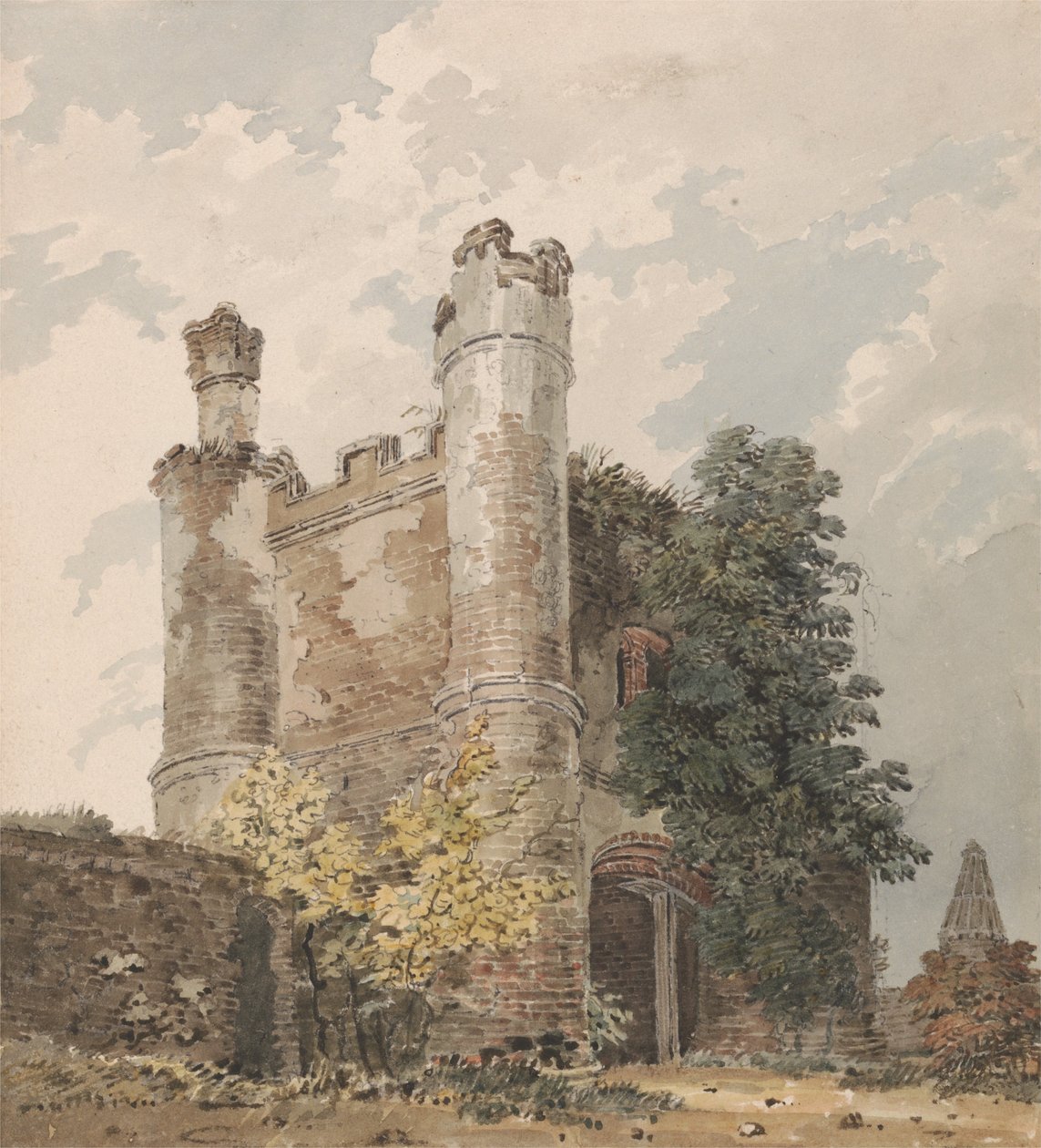 Tolleshunt-Beckingham, Essex av Thomas Girtin