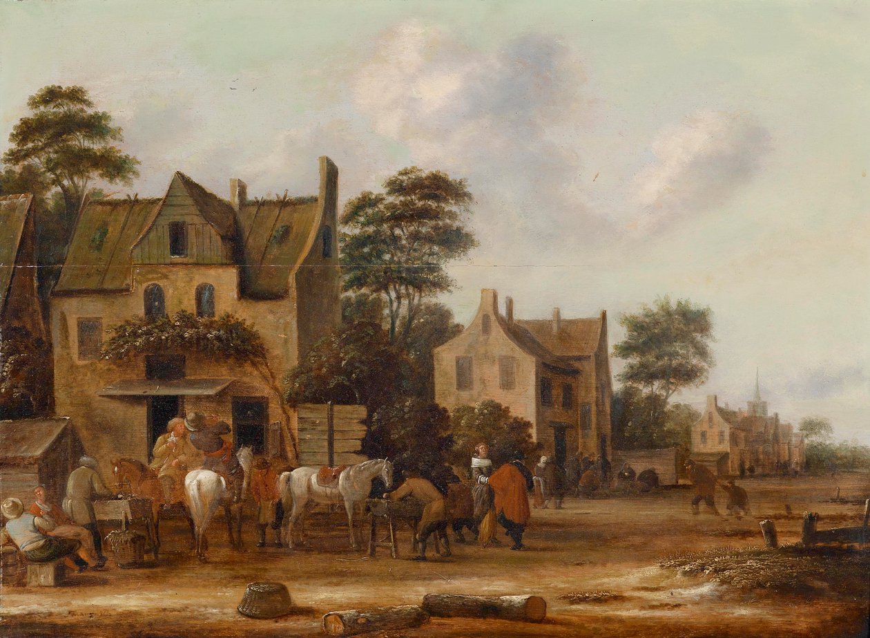 Dorfstraße av Thomas Heeremans