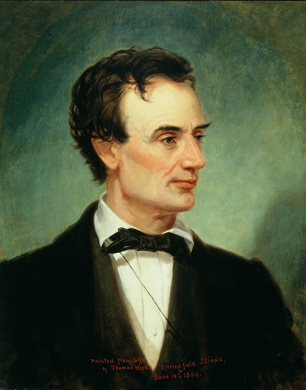 Abraham Lincoln, 1860 av Thomas Hicks