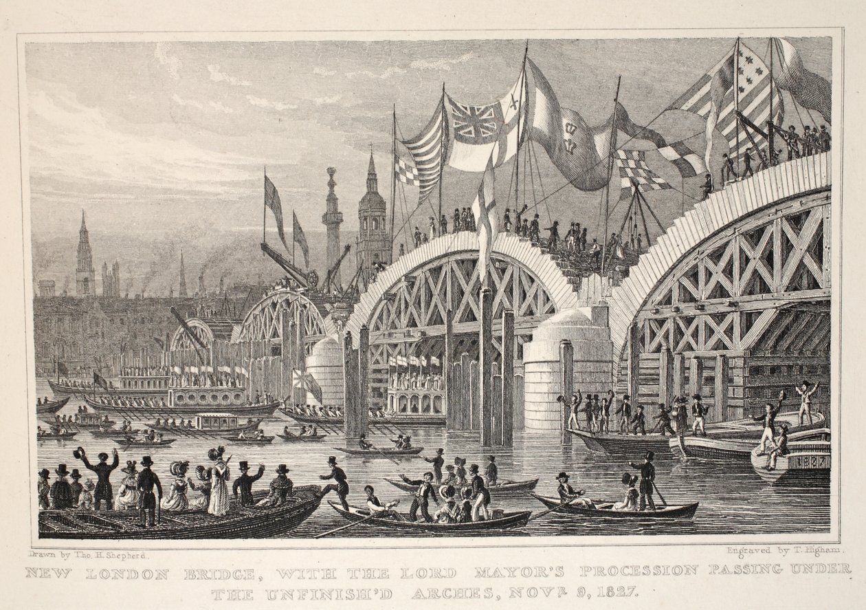 New London Bridge, med Lord Mayor