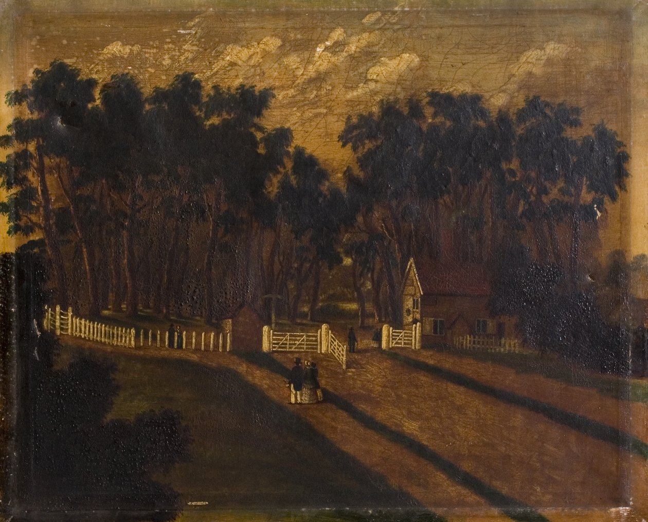 Tollgate, nær Memorial Park, Coventry, 1855 av Thomas Hough