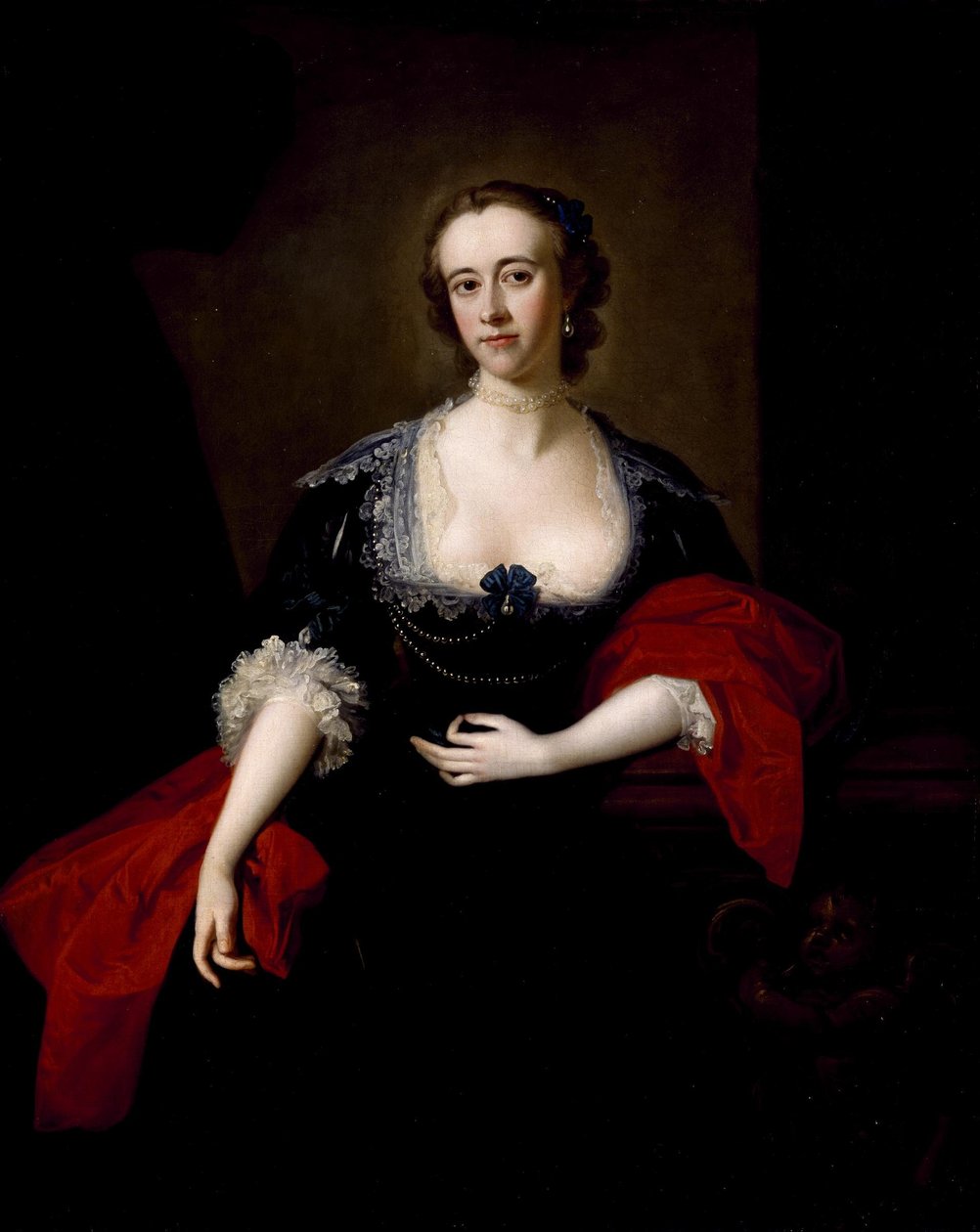 Frøken Alicia Macartney av Thomas Hudson
