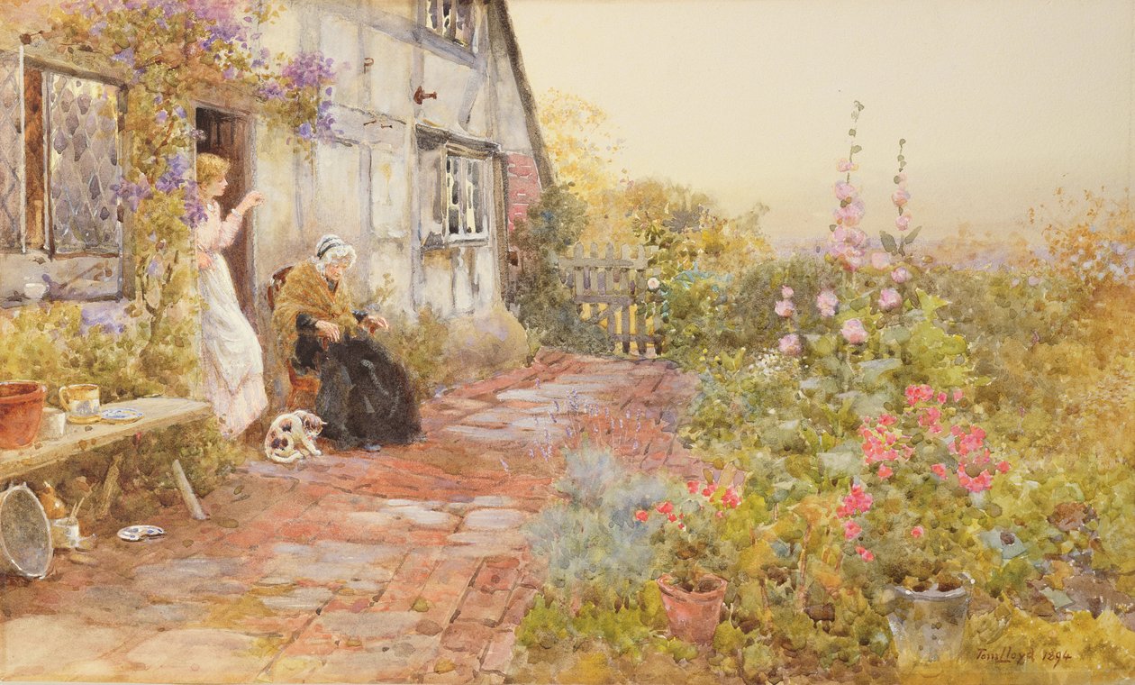 Bestemor, 1894 av Thomas James Lloyd