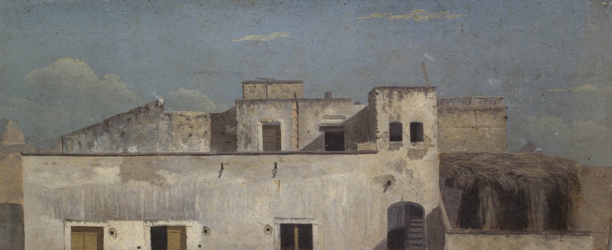 Tak i Napoli, 1700-tallet av Thomas Jones