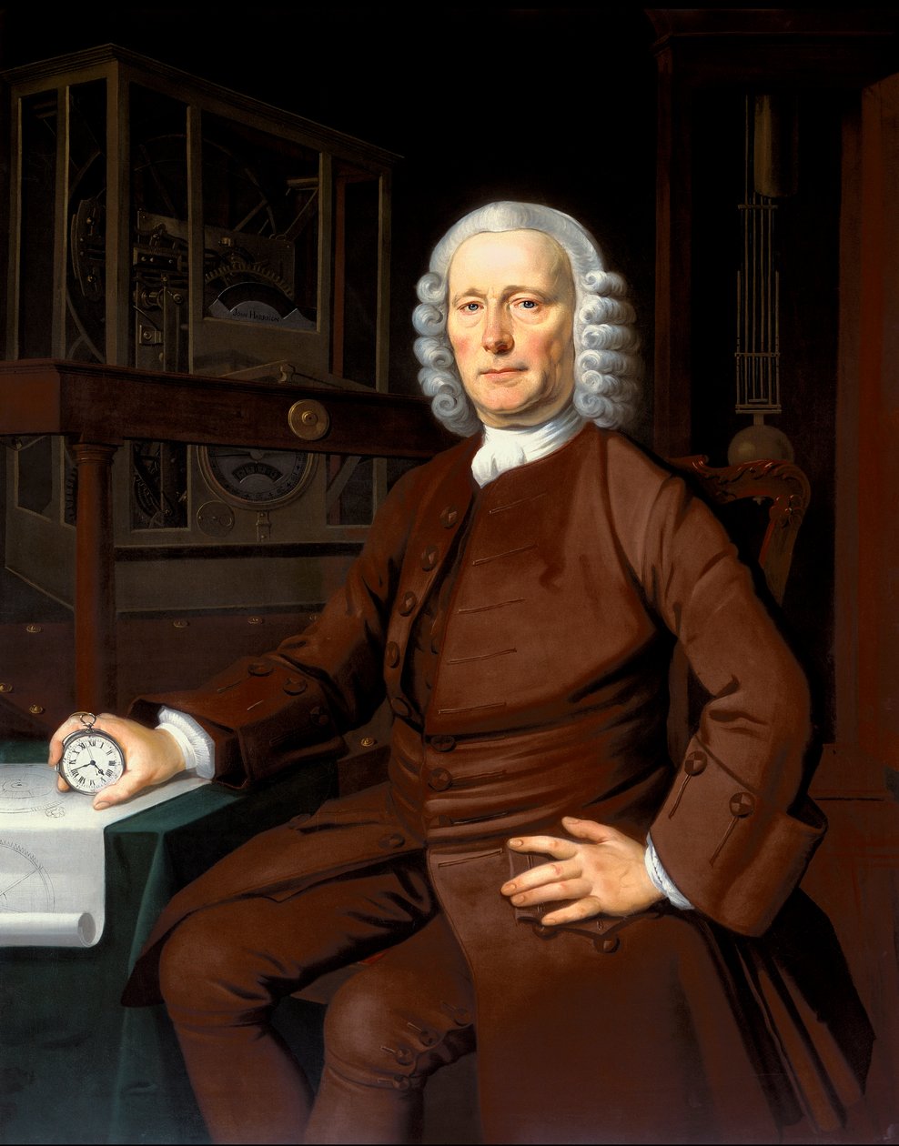 John Harrison (1693-1776) 1767 av Thomas King