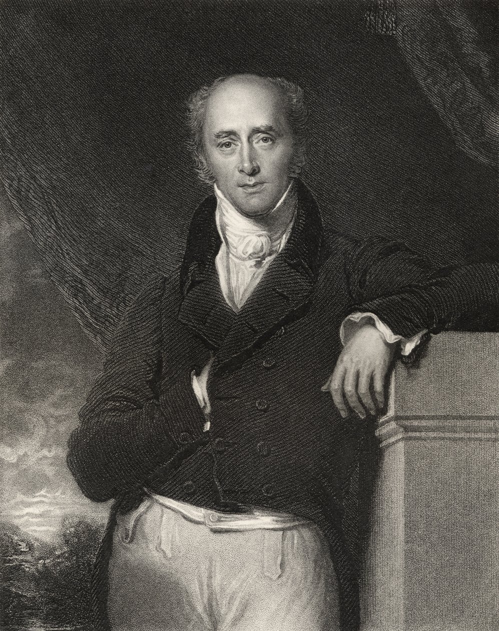Charles, 2nd Earl Grey, gravert av J. Cochran, fra 