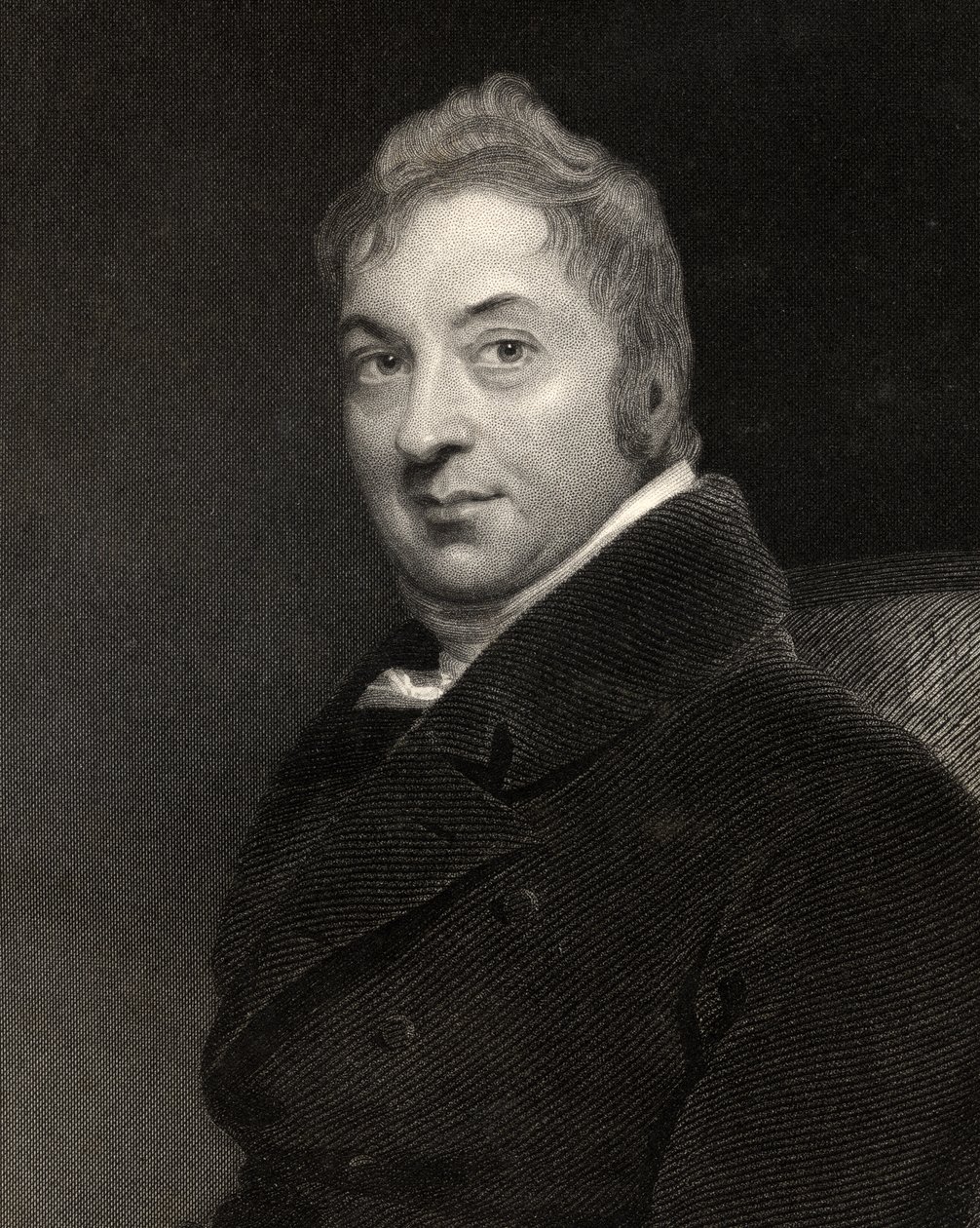 Edward Jenner, gravert av W.H. Mote, fra 