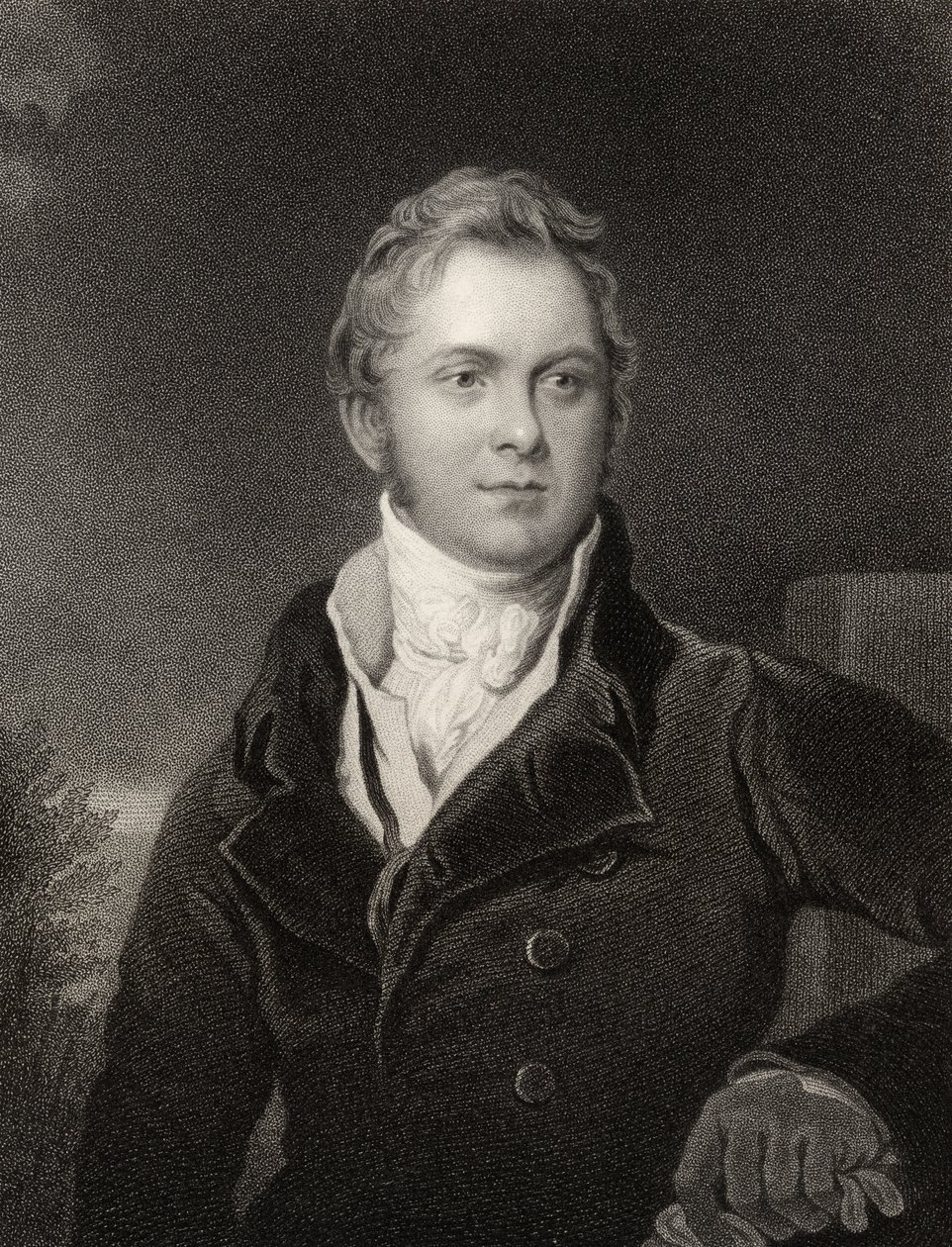 Frederick John Robinson, 1. jarl av Ripon, gravert av J. Jenkins, fra 