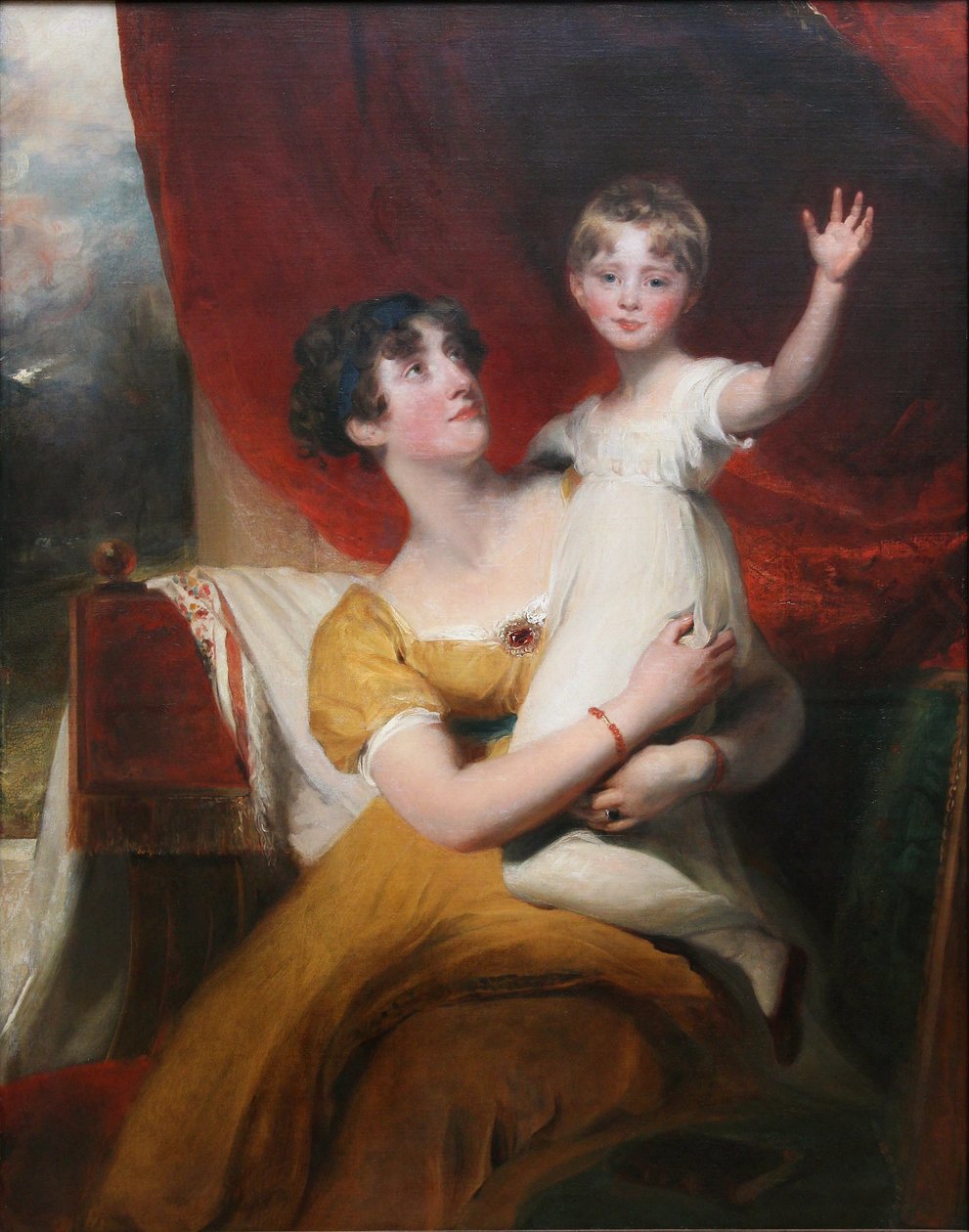 Lady Orde med datteren Anne av Thomas Lawrence