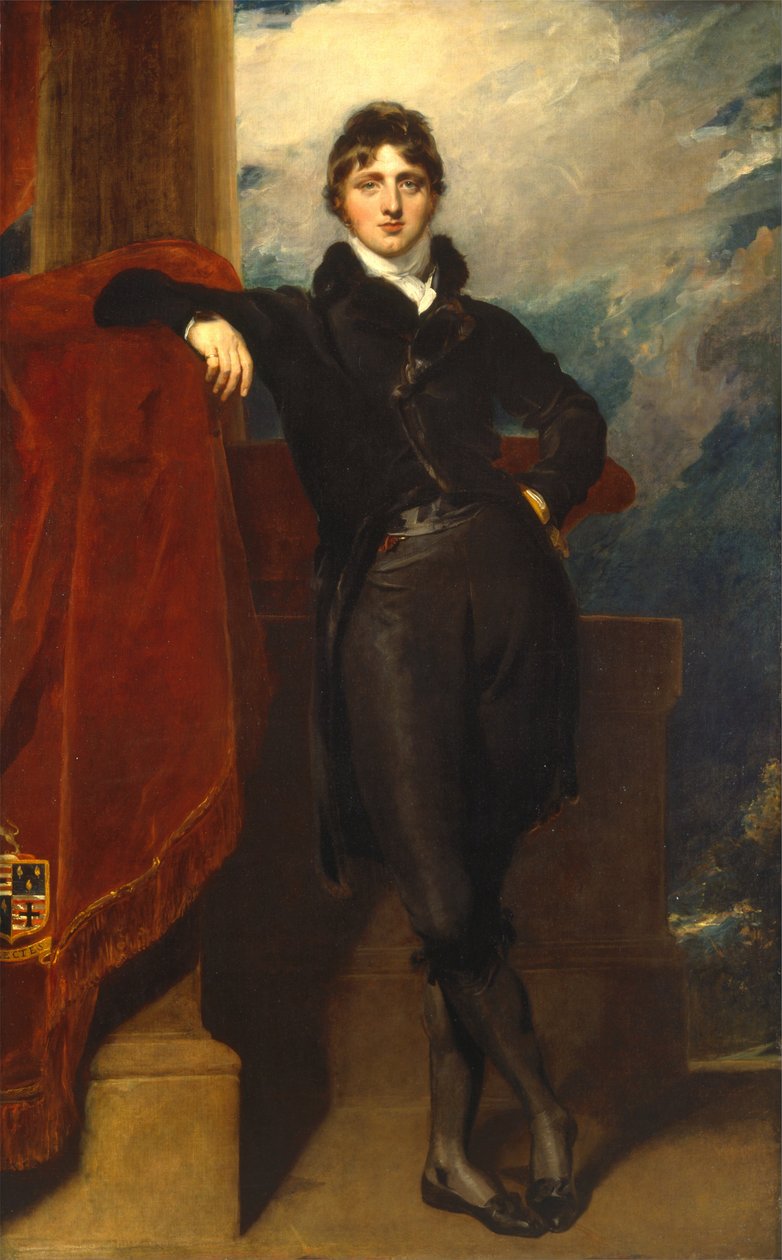 Lord Granville Leveson-Gower, senere 1. jarl Granville av Thomas Lawrence