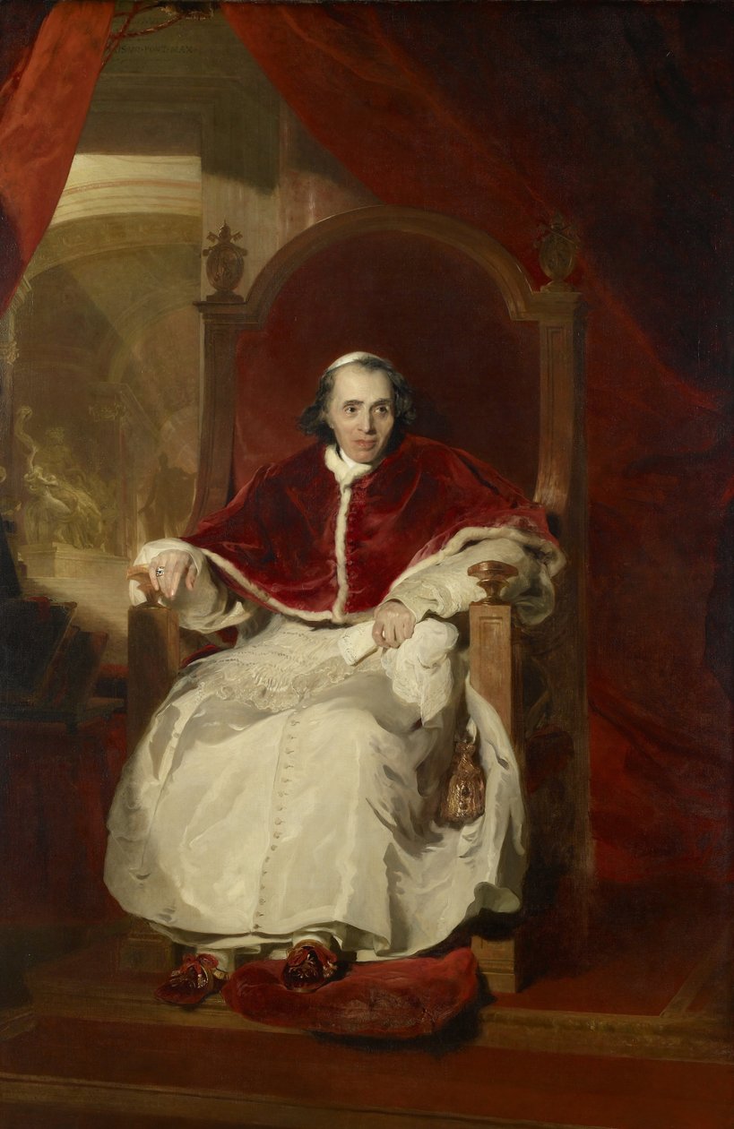 Pave Pius VII (1742-1823) av Thomas Lawrence