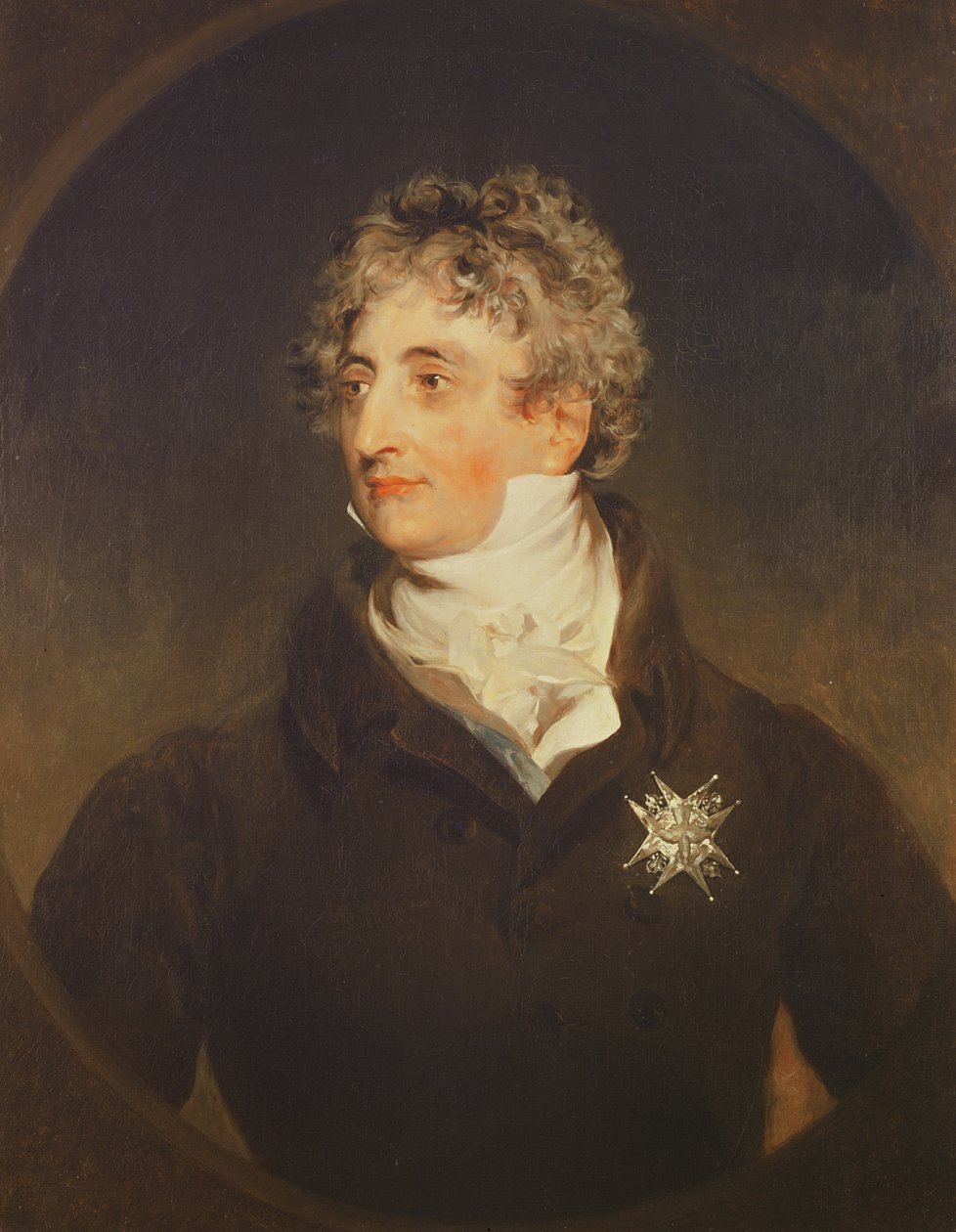 Portrett av hertug Armand-Emmanuel de Richelieu (1766-1822) 1822 av Thomas Lawrence