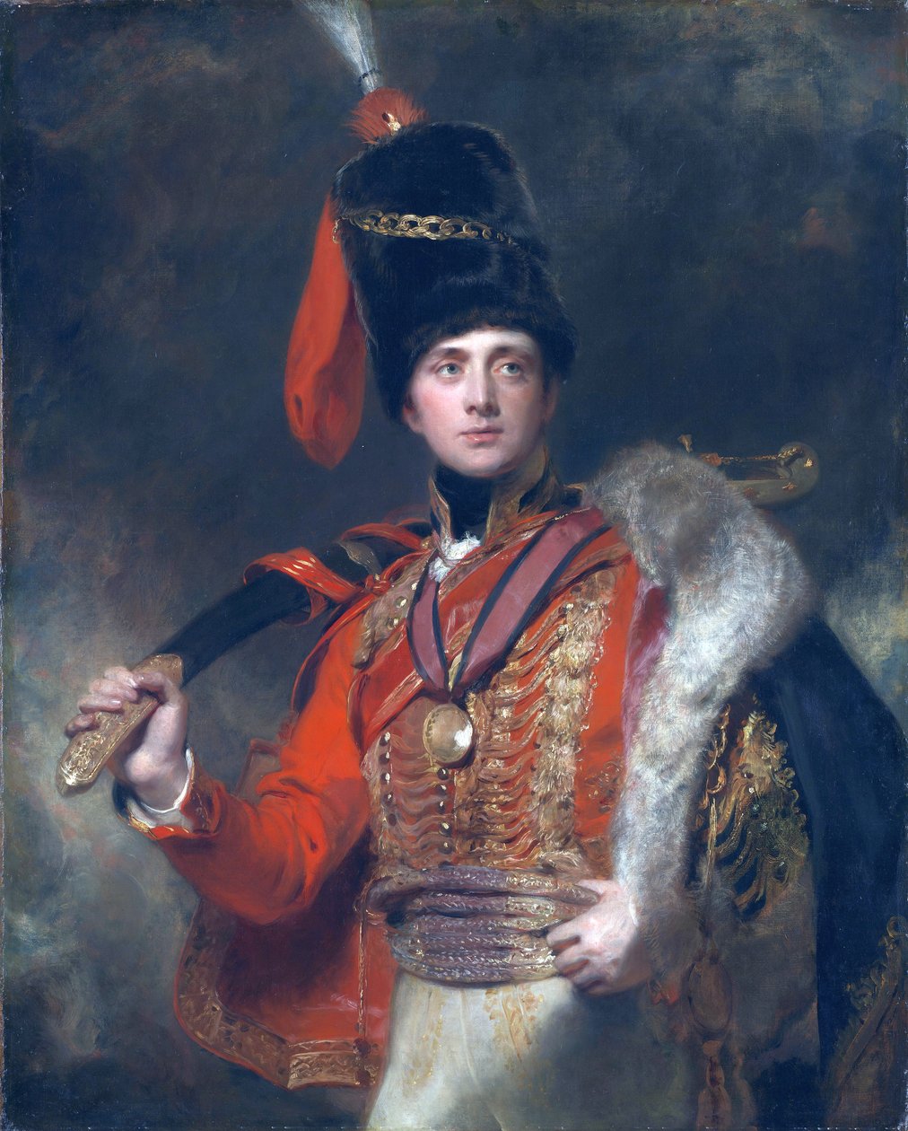 Portrett av generalløytnant Hon. Sir Charles Stewart av Thomas Lawrence