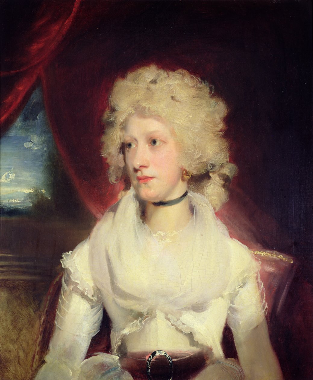 Portrett av frøken Martha Carr av Thomas Lawrence