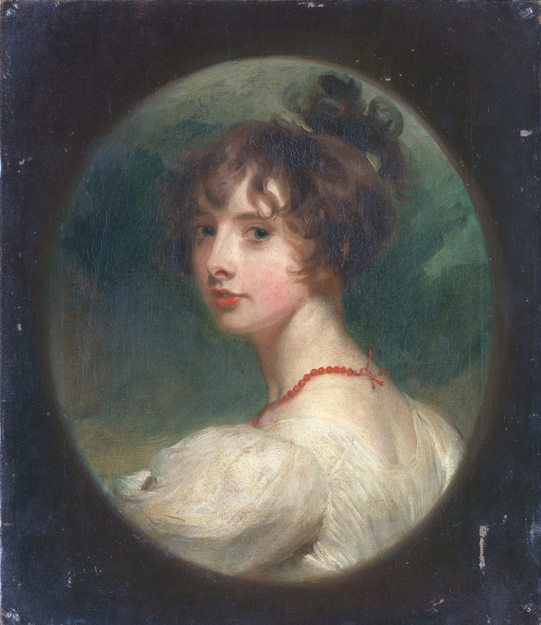 Portrett av The Hon. Emily Mary Lamb (1787-1869) av Thomas Lawrence