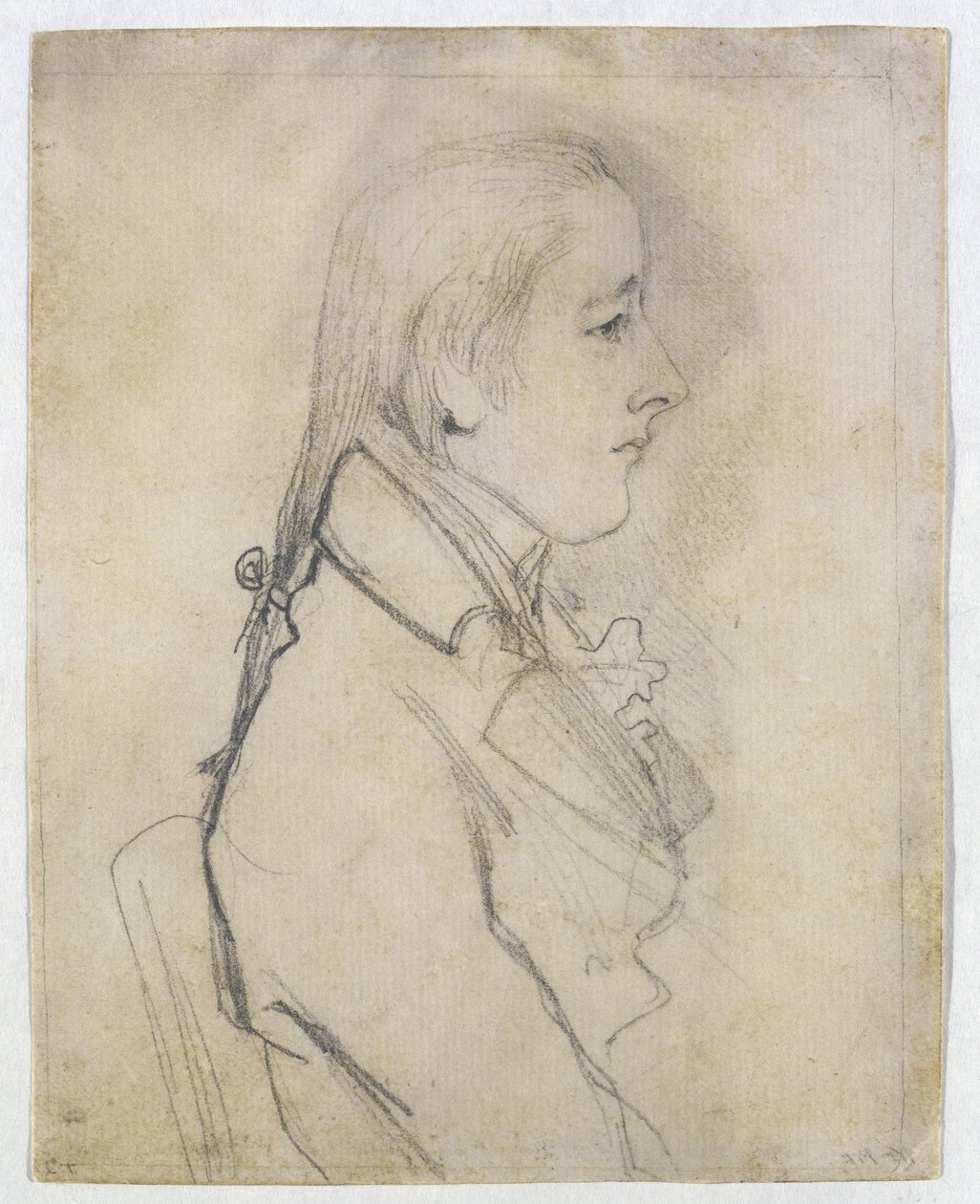 Portrett av William Pitt (kritt på papir) av Thomas Lawrence