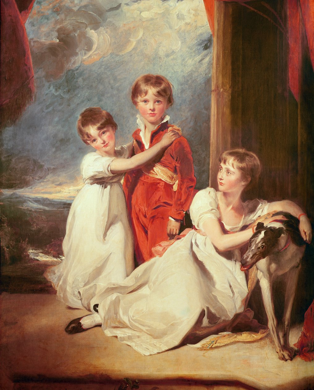 Portrett av Fluyder-barna, 1805 av Thomas Lawrence