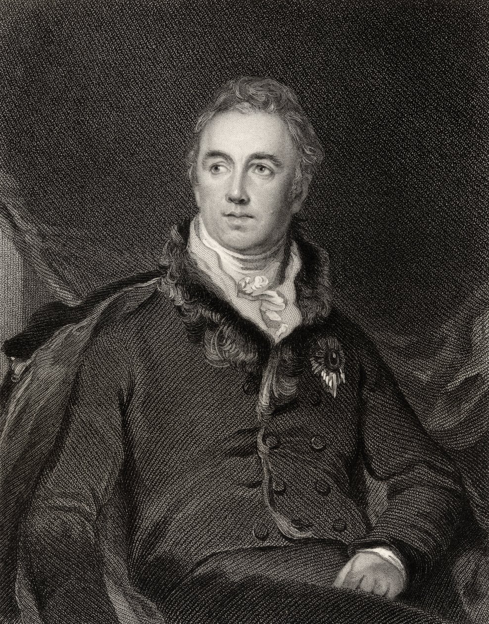 Robert Saunders Dundas, 2. Viscount Melville, gravert av George Parker (fl.1834-d.1868), fra 