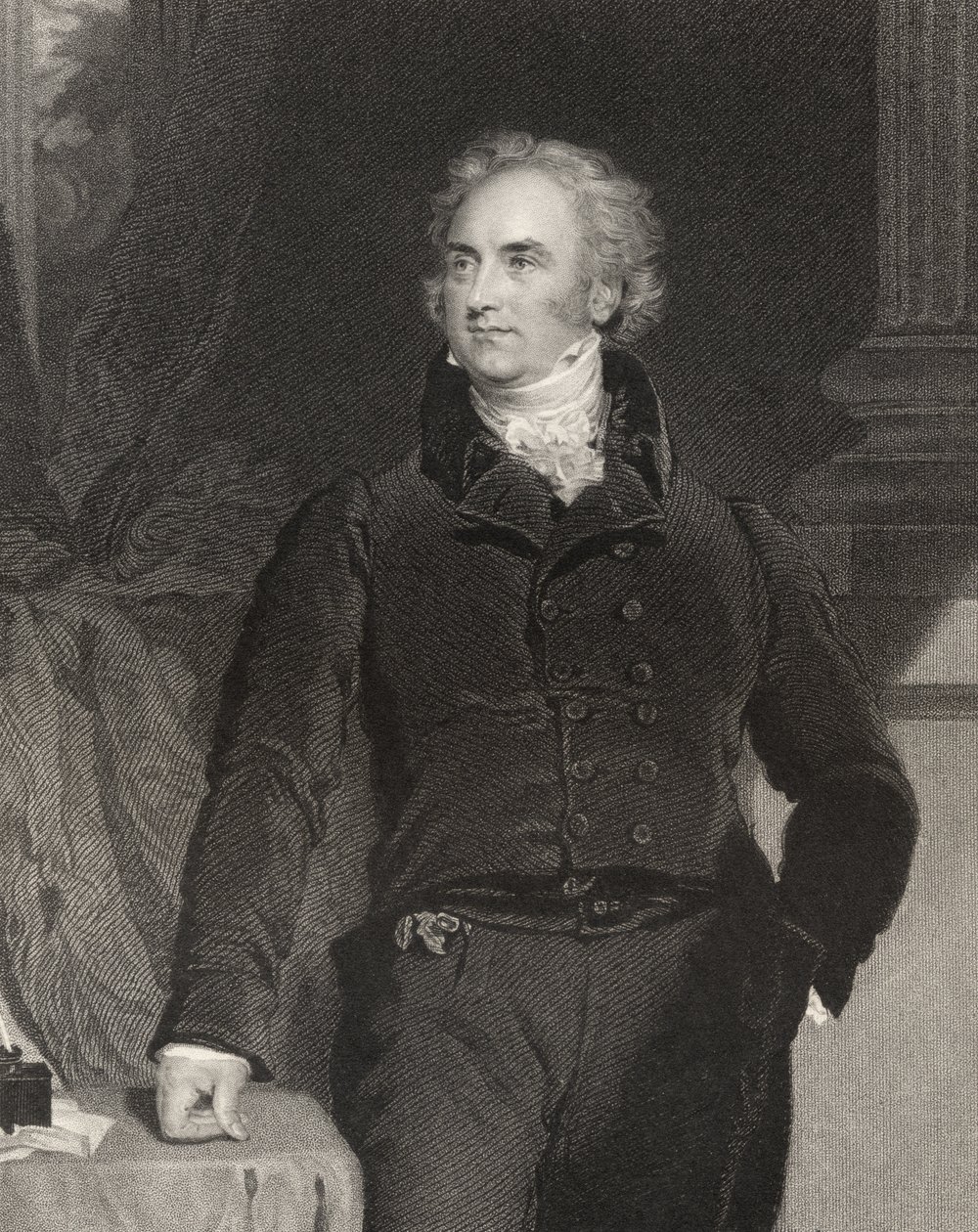 Sir Astley Paston Cooper, gravert av J Cochran, fra 