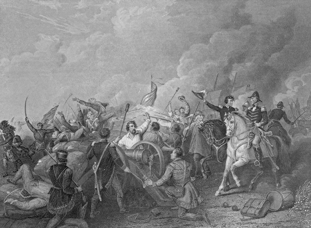 Slaget ved New Orleans, 8. januar 1815, fra 