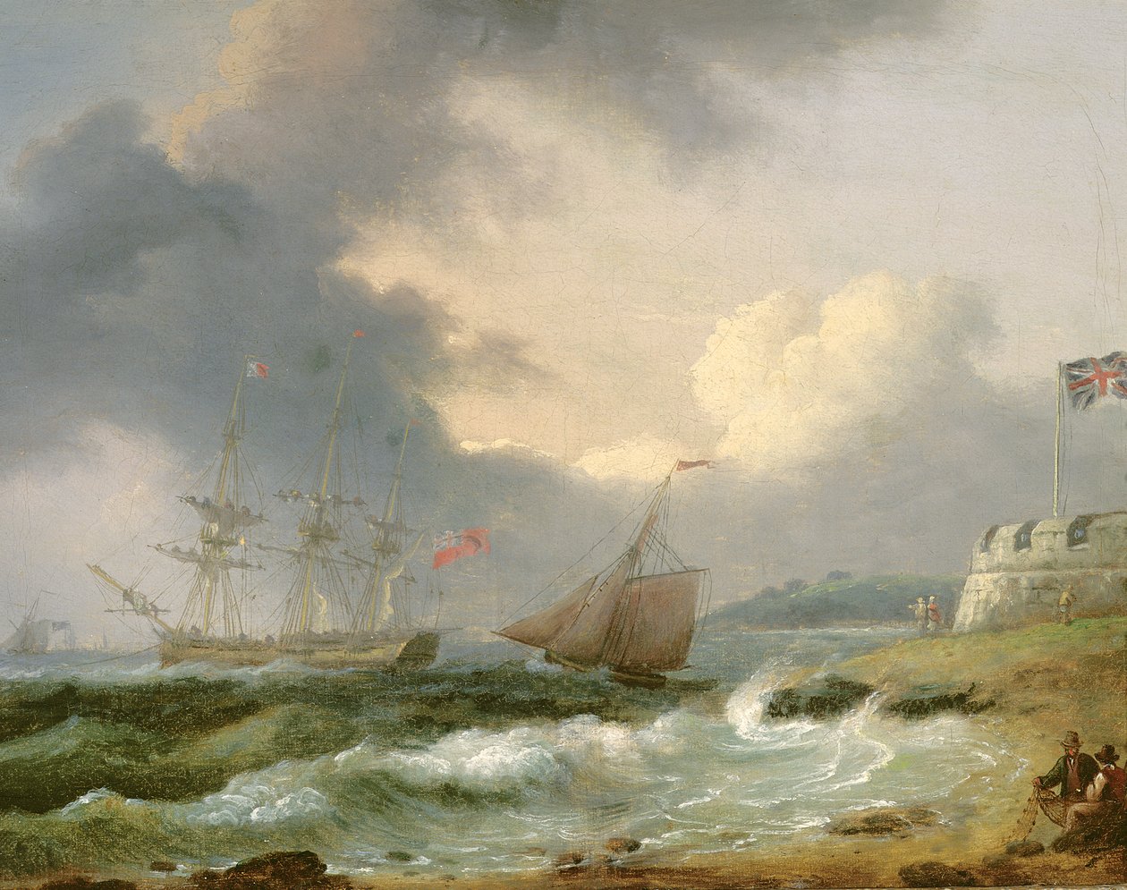 Utenfor skvadronen, Cowes av Thomas Luny