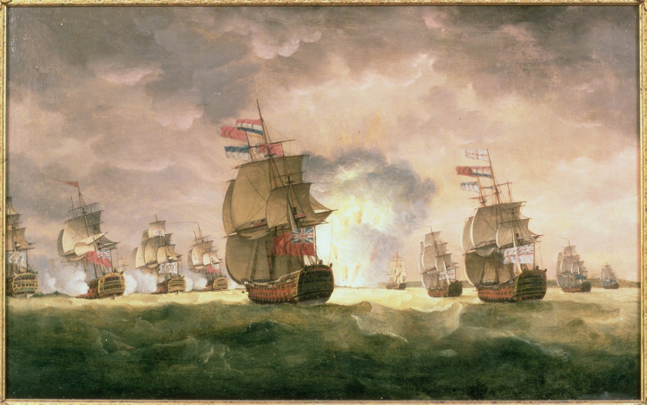 Rodneys Victory utenfor Cape St. Vincent av Thomas Luny