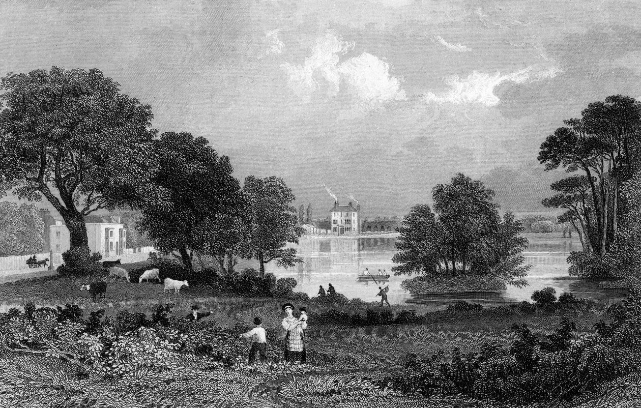 The Eagle, Snaresbrook, gravert av Samuel Lacey, 1832 av Thomas Mann Baynes