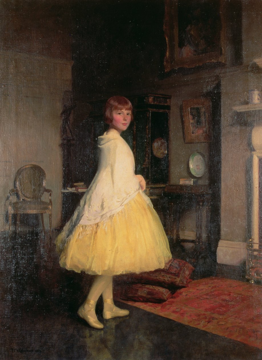 Lesley i studioet, 1923 av Thomas Martine Ronaldson