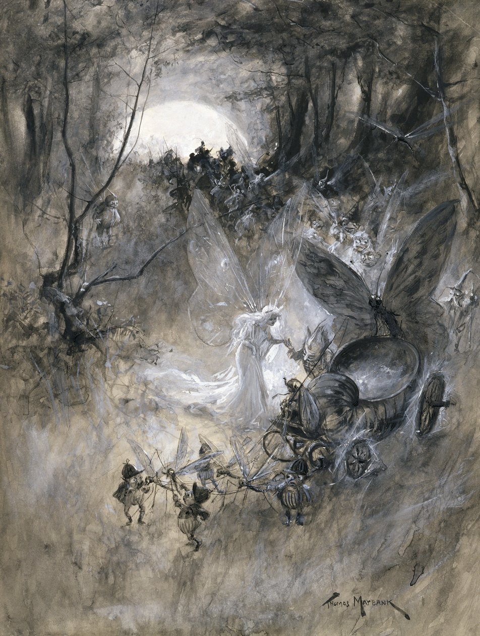 The Court of Faerie, 1906 av Thomas Maybank