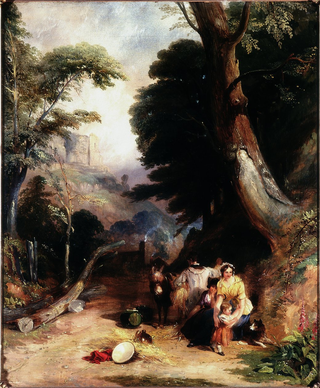 Richmond, Yorkshire av Thomas Miles Richardson
