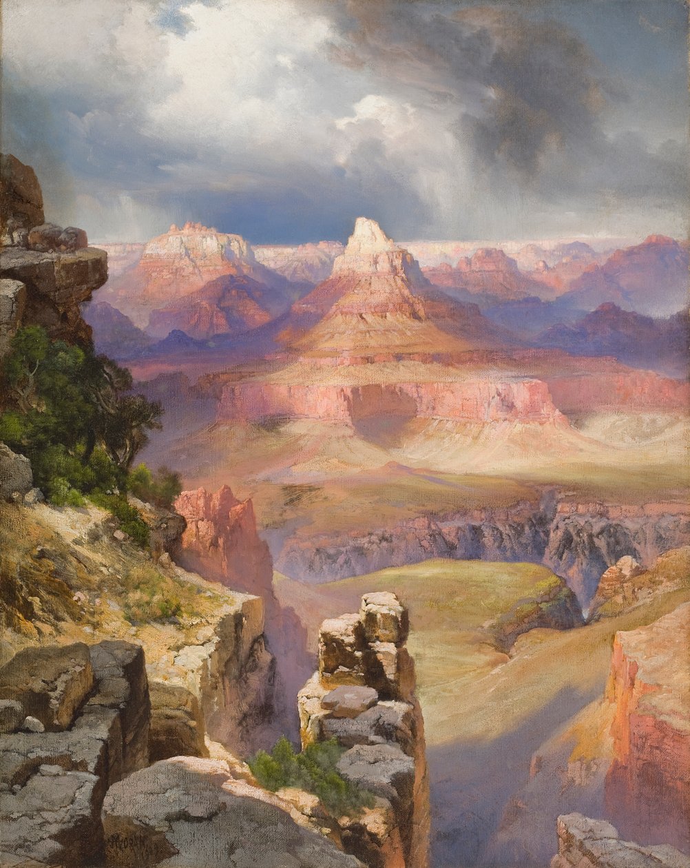 Grand Canyon, 1909 av Thomas Moran