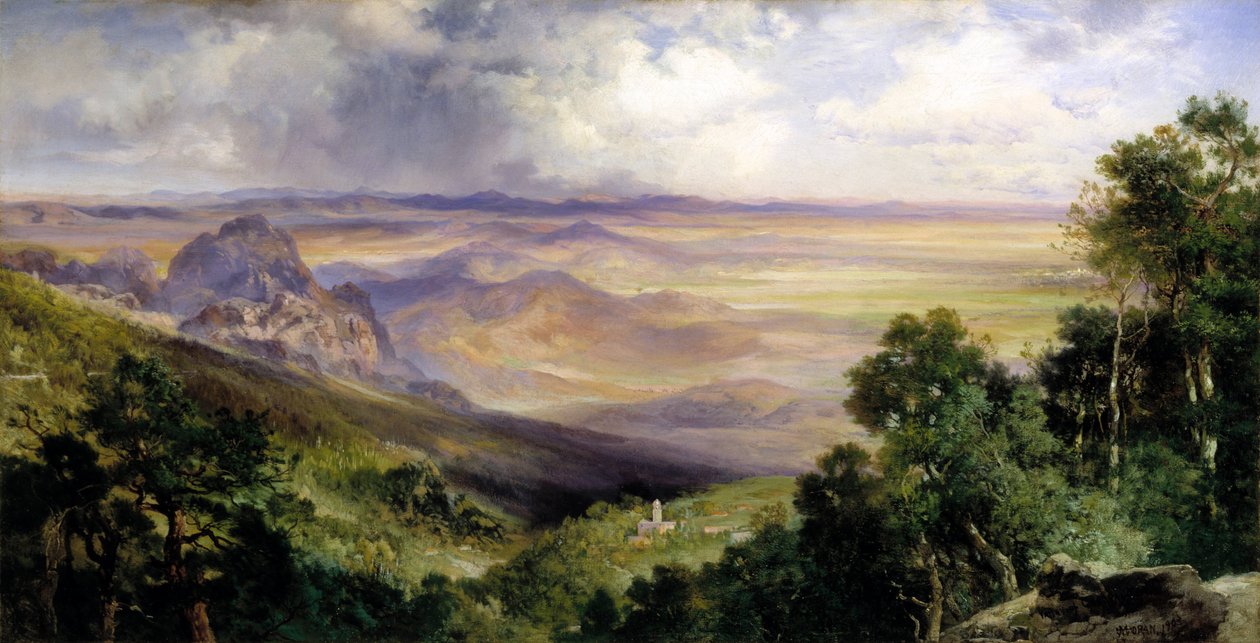 Cuernavaca -dalen av Thomas Moran