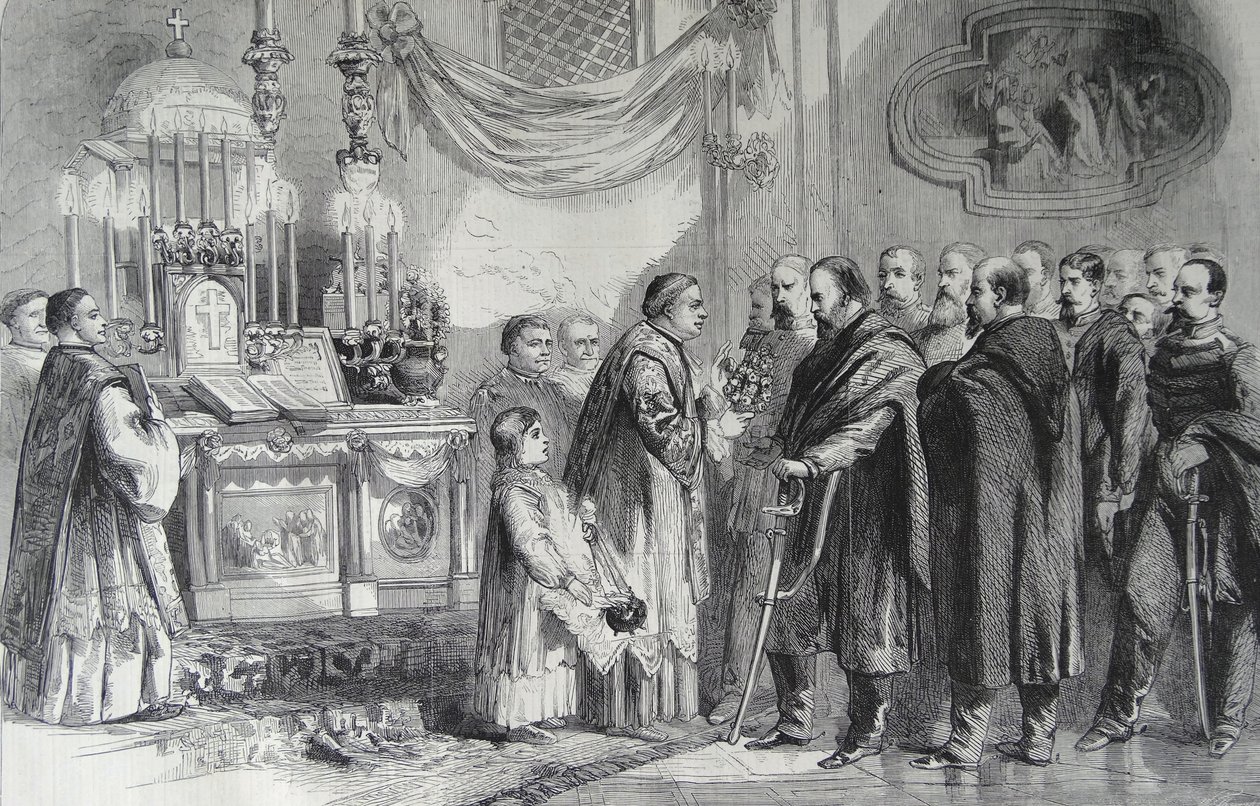Revolusjon i Napoli-Garibaldi, 1860 av Thomas Nast